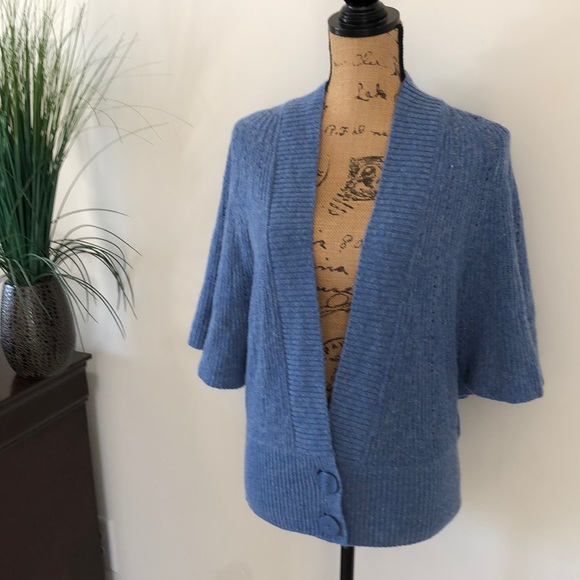 Anthropologie Sweaters - Anthropologie Blue boho sweater